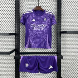 Orlando City 2025-26 Home Kids Kit