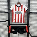 PSV Eindhoven 2025-26 Home Kids Kit