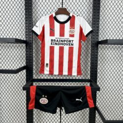 PSV Eindhoven 2025-26 Home Kids Kit