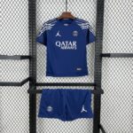 Paris Saint-Germain 2024-25 Fourth Away Kids Kit