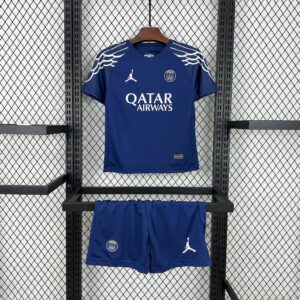 Paris Saint-Germain 2024-25 Fourth Away Kids Kit