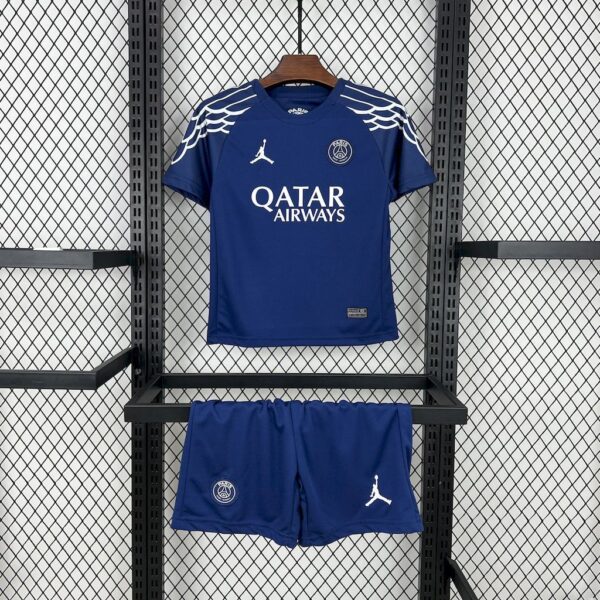 Paris Saint-Germain 2024-25 Fourth Away Kids Kit Paris Saint-Germain 2024-25 Fourth Away Kids Kit