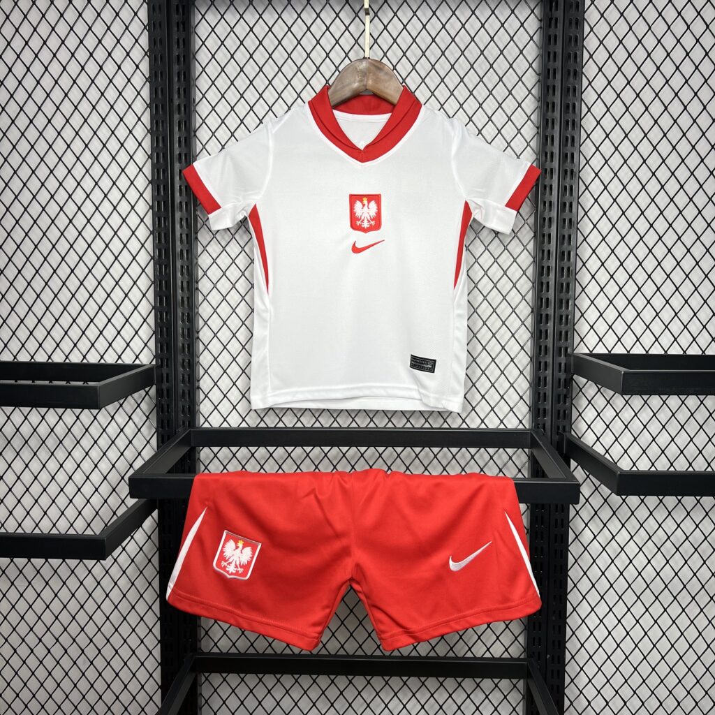 Poland 2024-25 Euro Home Kids Kit