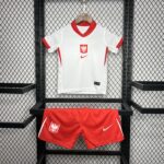 Poland 2024-25 Euro Home Kids Kit