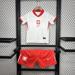 Poland 2024-25 Euro Home Kids Kit