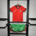 Portugal 2024-25 Euro Home Kids Kit