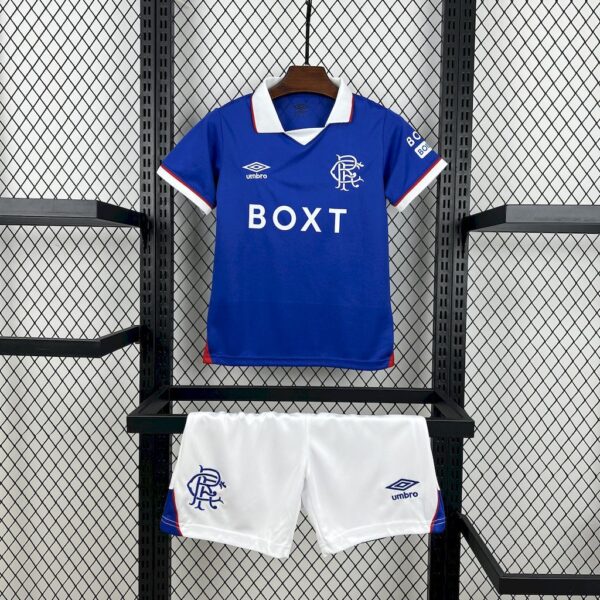 Rangers 2025-26 Home Kids Kit