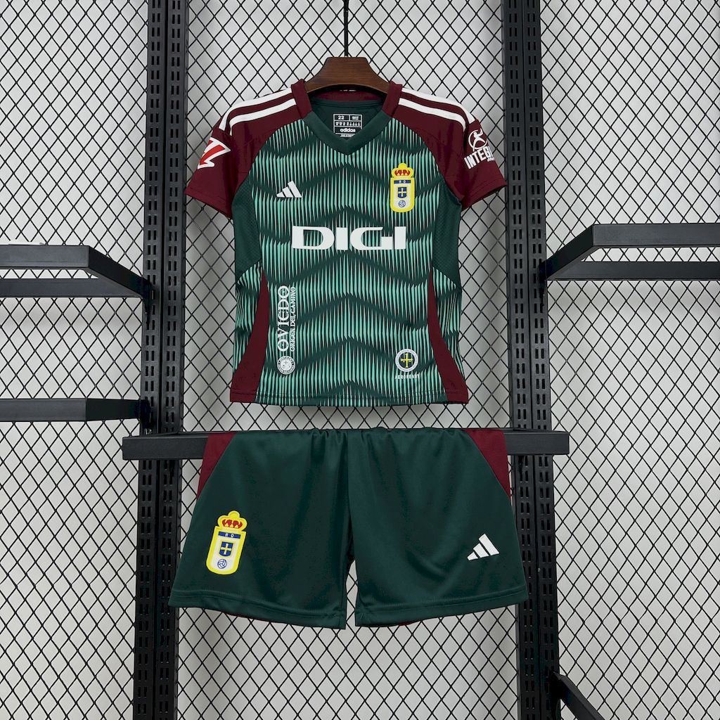 Real Oviedo 2024-25 Third Kids Kit Real Oviedo 2024-25 Third Kids Kit