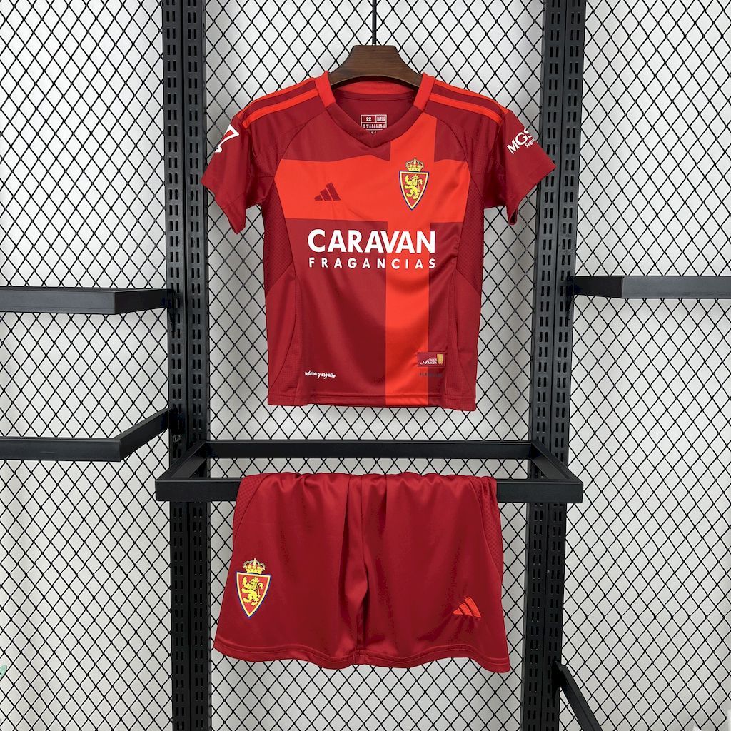 Real Zaragoza 2024-25 Away Kids Kit Real Zaragoza 2024-25 Away Kids Kit