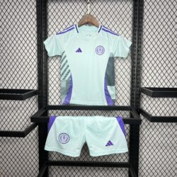 Scotland 2024-25 Euro Away Kids Kit
