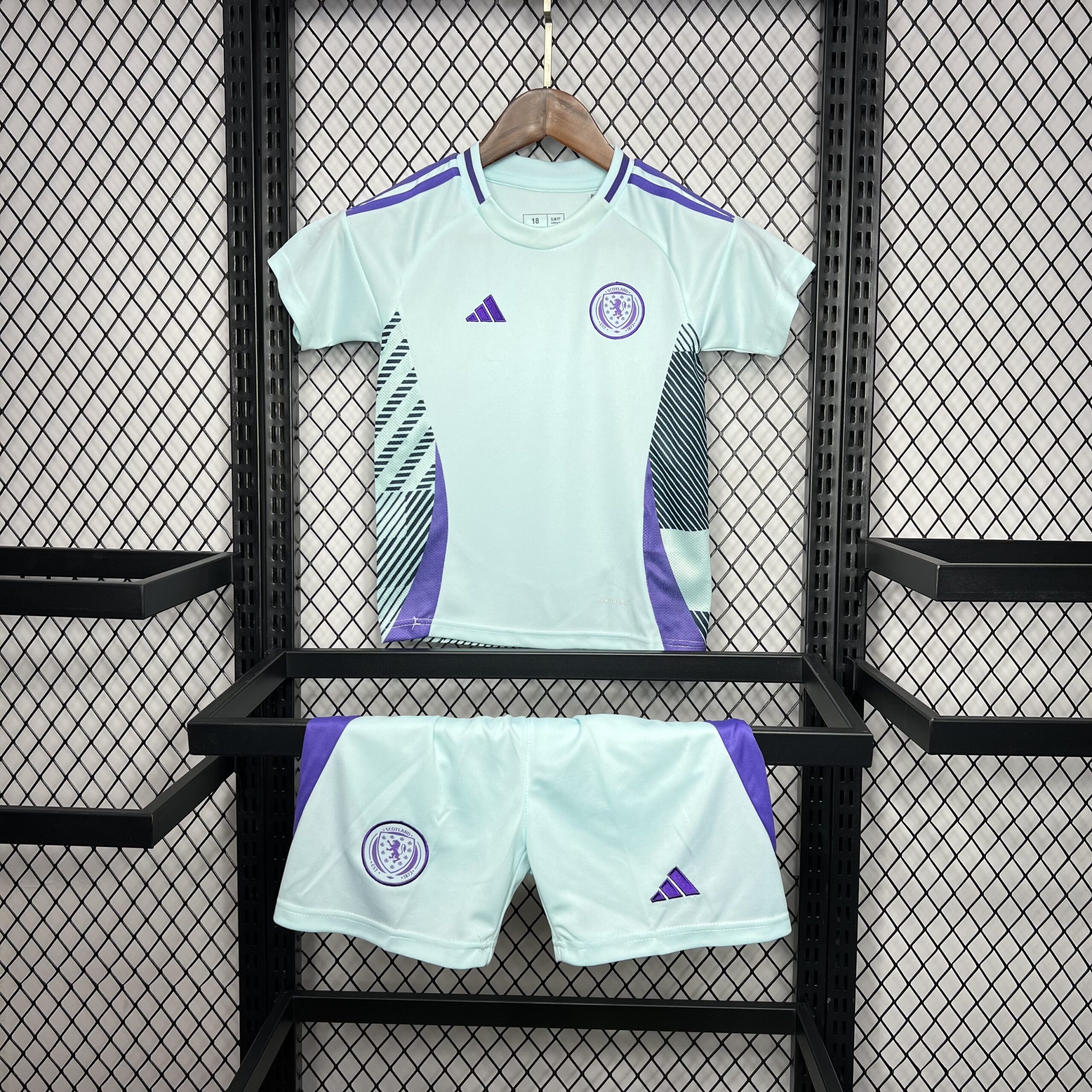 Scotland 2024-25 Euro Away Kids Kit Scotland 2024-25 Euro Away Kids Kit