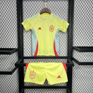 Spain 2024-25 Euro Away Kids Kit