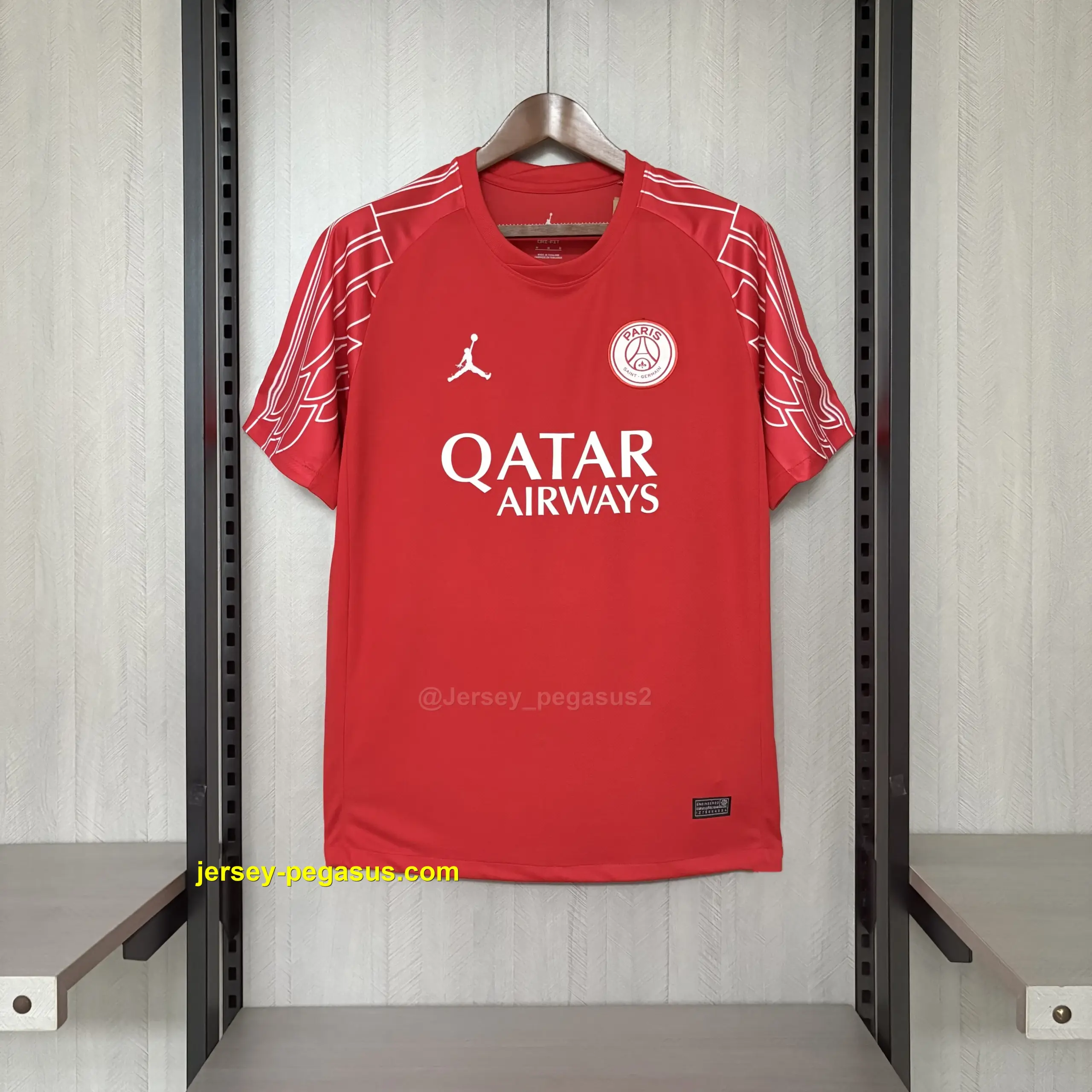 2025-26 PSG Red Jersey 2025-26 PSG Red Jersey