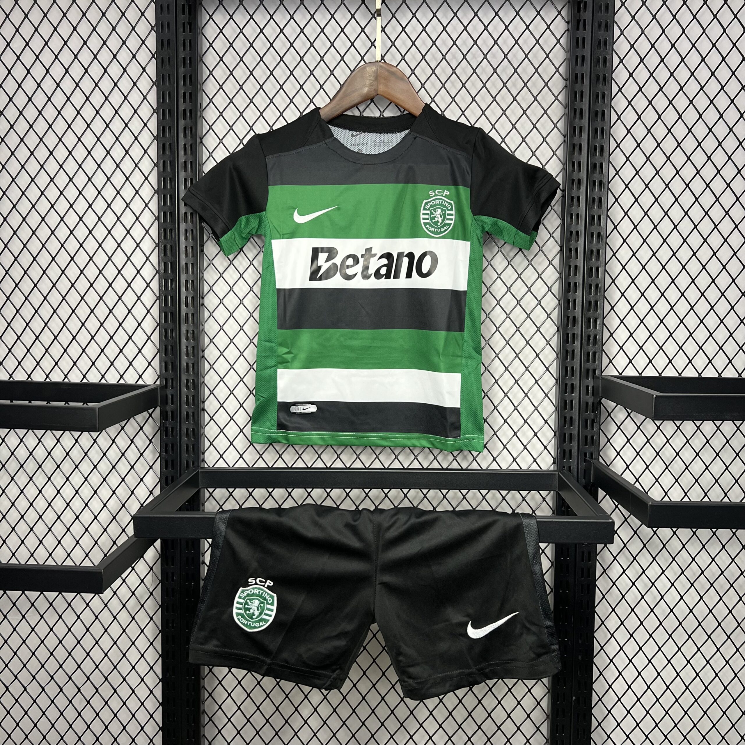 Sporting CP 2024-25 Home Kids Kit Sporting CP 2024-25 Home Kids Kit