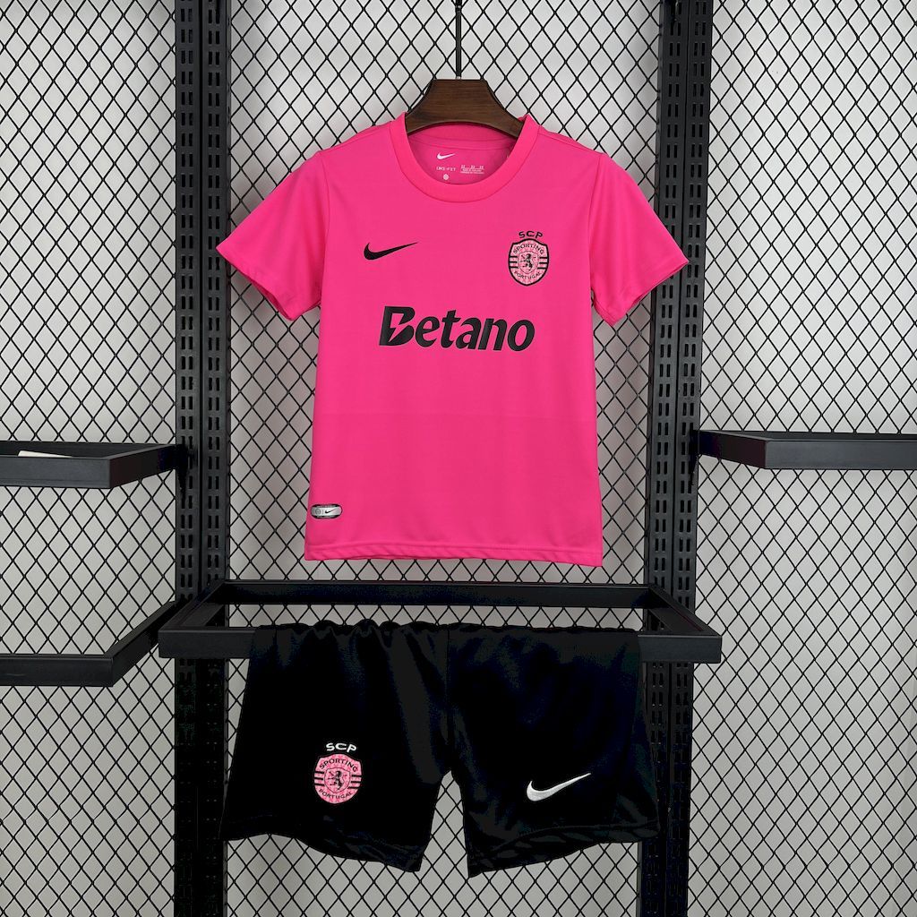 Sporting CP 2024-25 Pink October Kids Kit Sporting CP 2024-25 Pink October Kids Kit