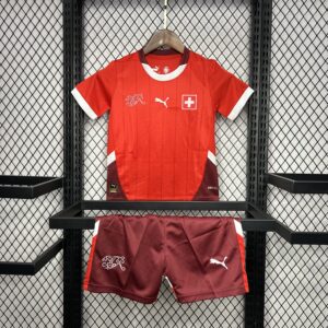 Switzerland 2024-25 Euro Home Kids Kit