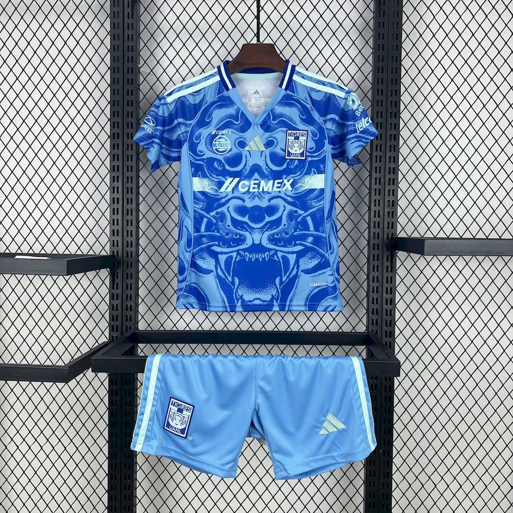 Tigres UANL 2025-26 Away Kids Kit