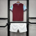 West Ham United 2024-25 Home Kids Kit