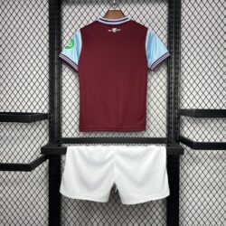 West Ham United 2024-25 Home Kids Kit