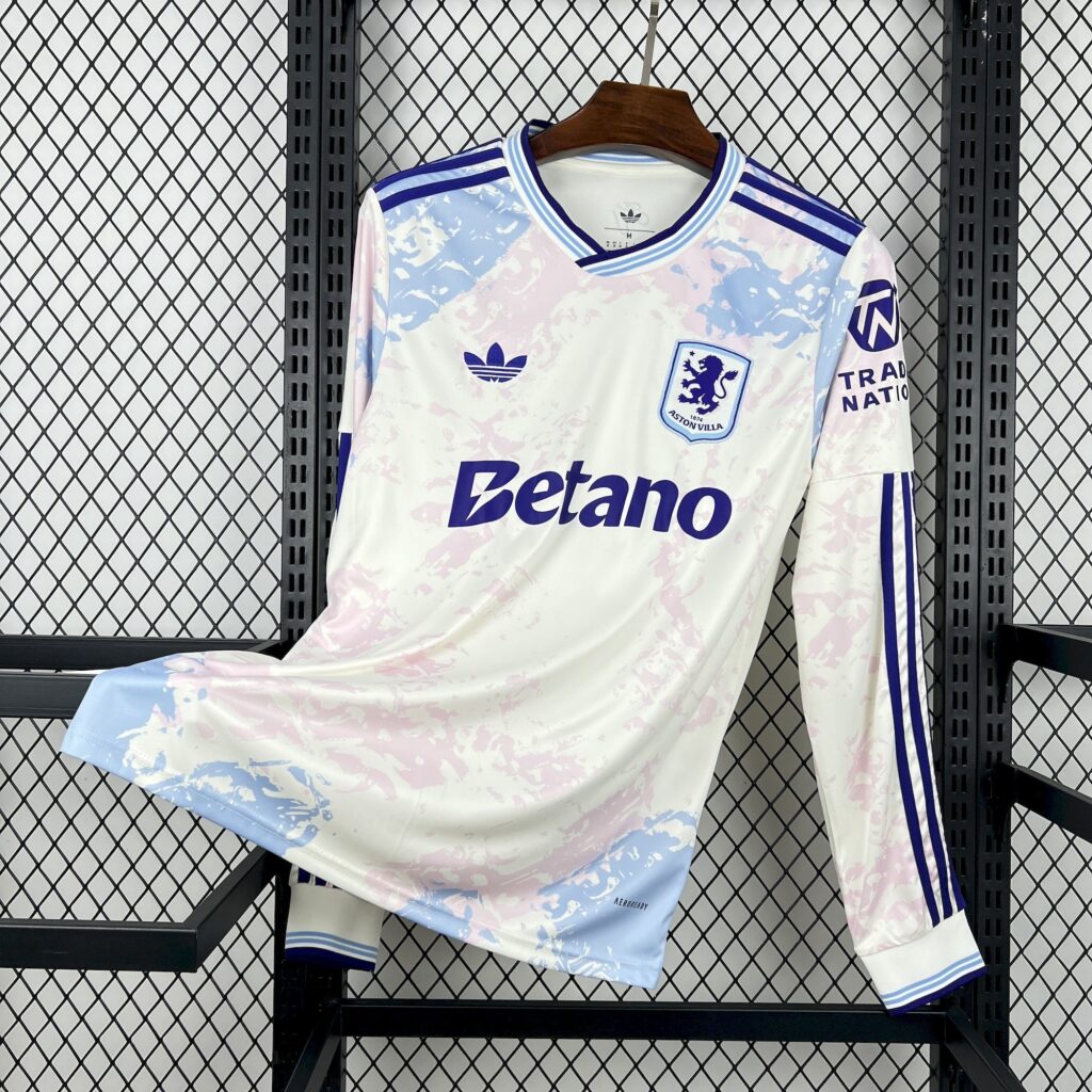 Aston Villa 2025-26 Third Long Sleeve Jersey