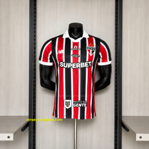 2026-27 Player Version São Paulo Away All Sponsors Jersey