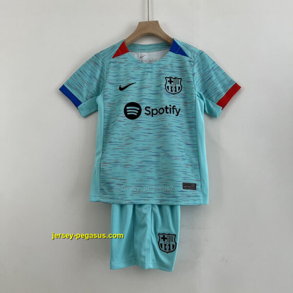 kids Barcelona third away Cheap Football Kit