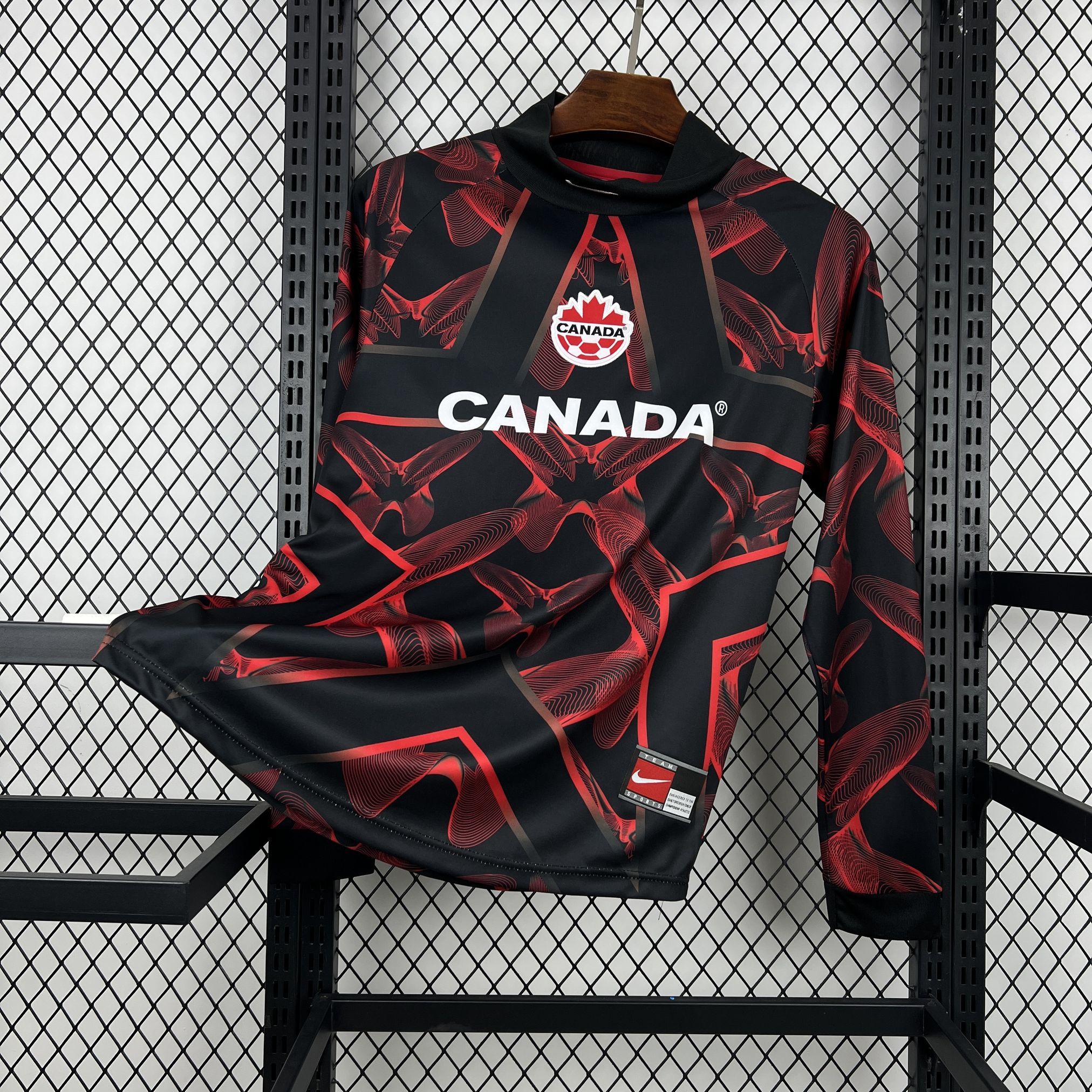 Canada 2026 Hollywood Goalkeeper Long Sleeve Jersey Canada 2026 Hollywood Goalkeeper Long Sleeve Jersey