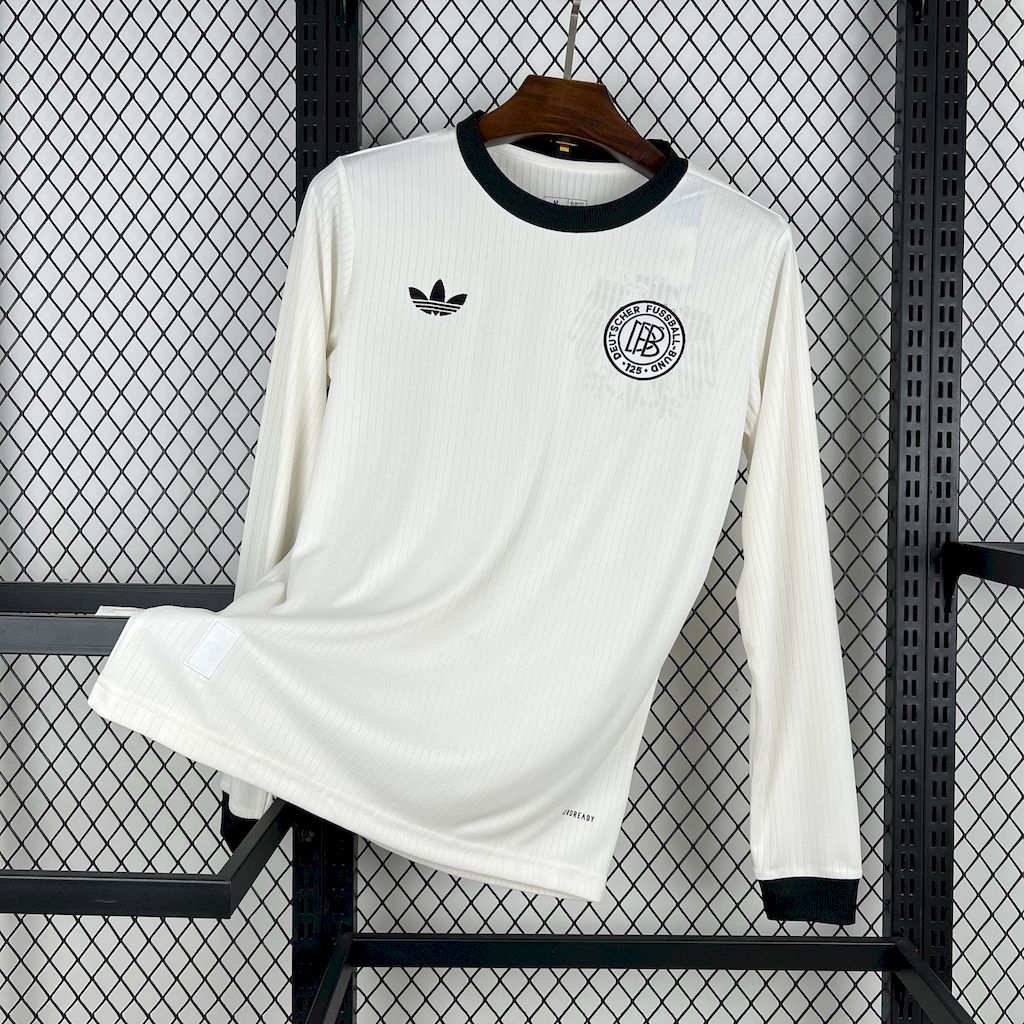 Germany 2025-26 125th Anniversary Long Sleeves Jersey Germany 2025-26 125th Anniversary Long Sleeves Jersey