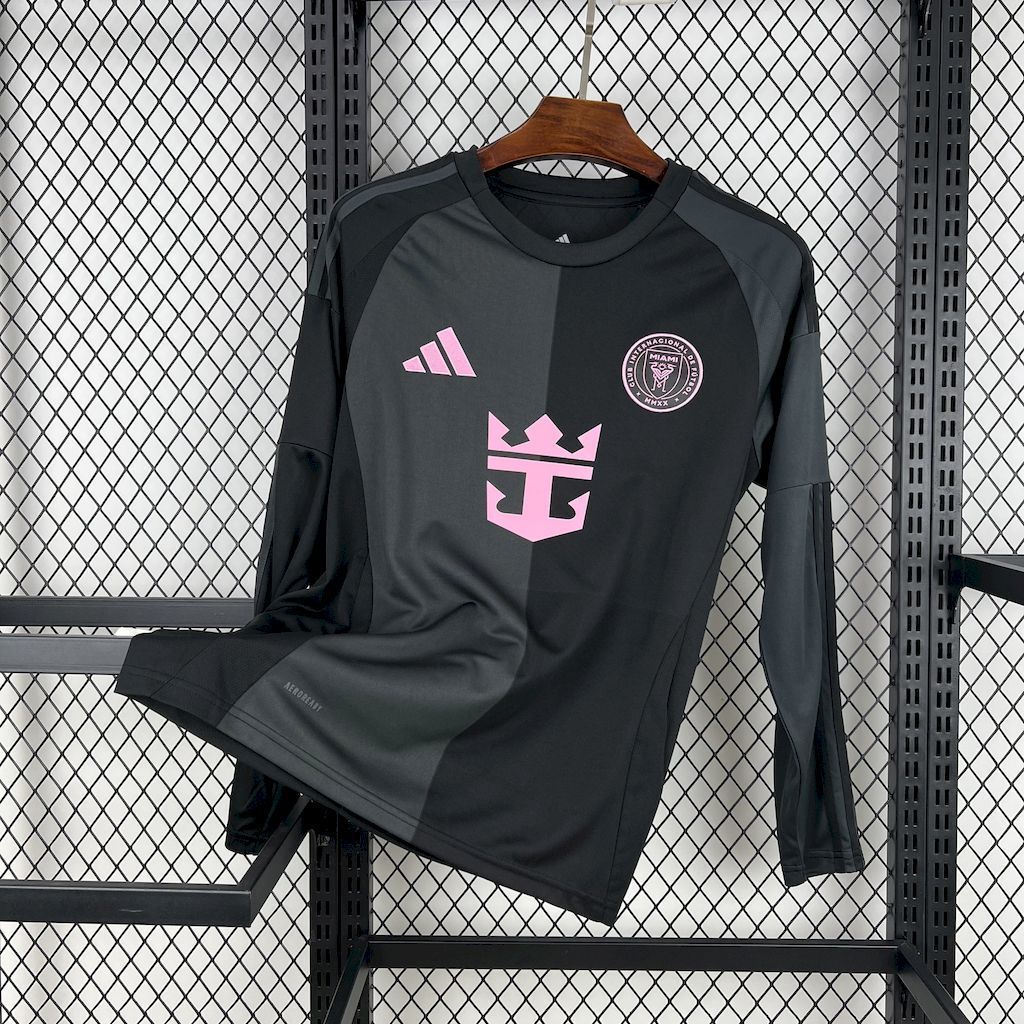 Inter Miami 2025-26 Away Long Sleeves Jersey Inter Miami 2025-26 Away Long Sleeves Jersey