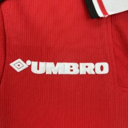 Manchester United 1998-99 Home Long Sleeves Retro Jersey