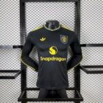 Manchester United 2025-26 Third Long Sleeves Jersey Player Version