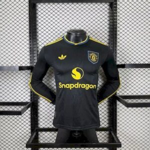 Manchester United 2025-26 Third Long Sleeves Jersey Player Version