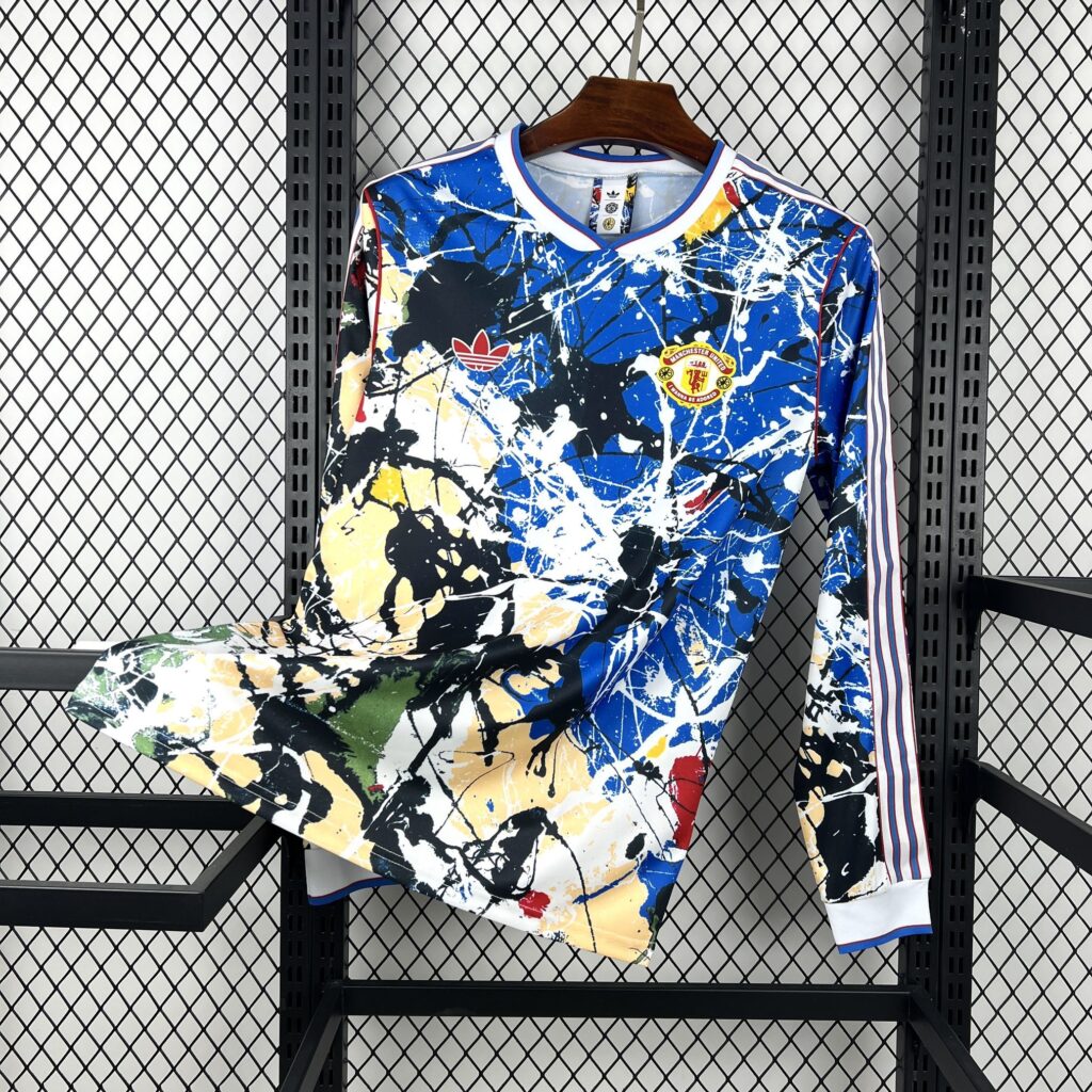Manchester United x Stone Roses 2025-26 Long Sleeve Jersey