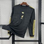 Mexico 2025-26 Gold- Black Long Sleeves Jersey