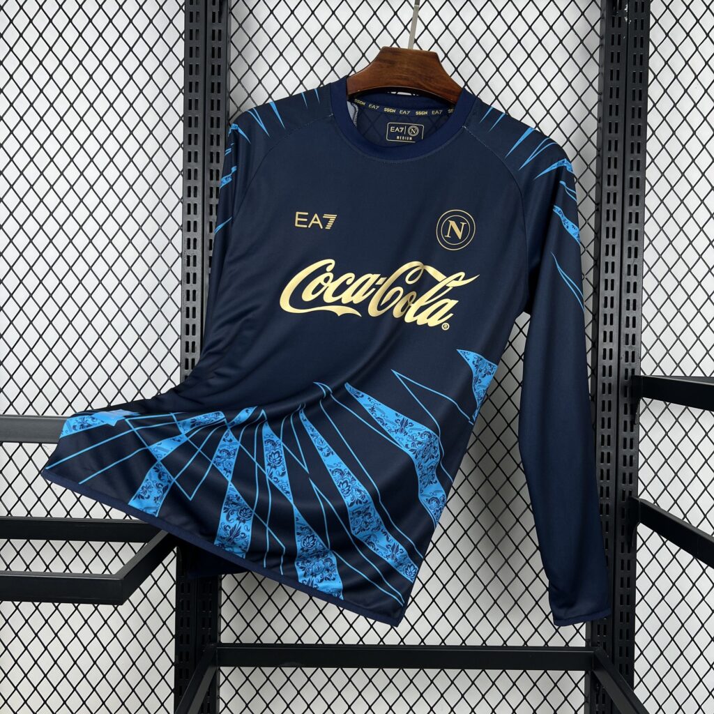 Napoli 2025-26 Pre-match Long Sleeve Jersey
