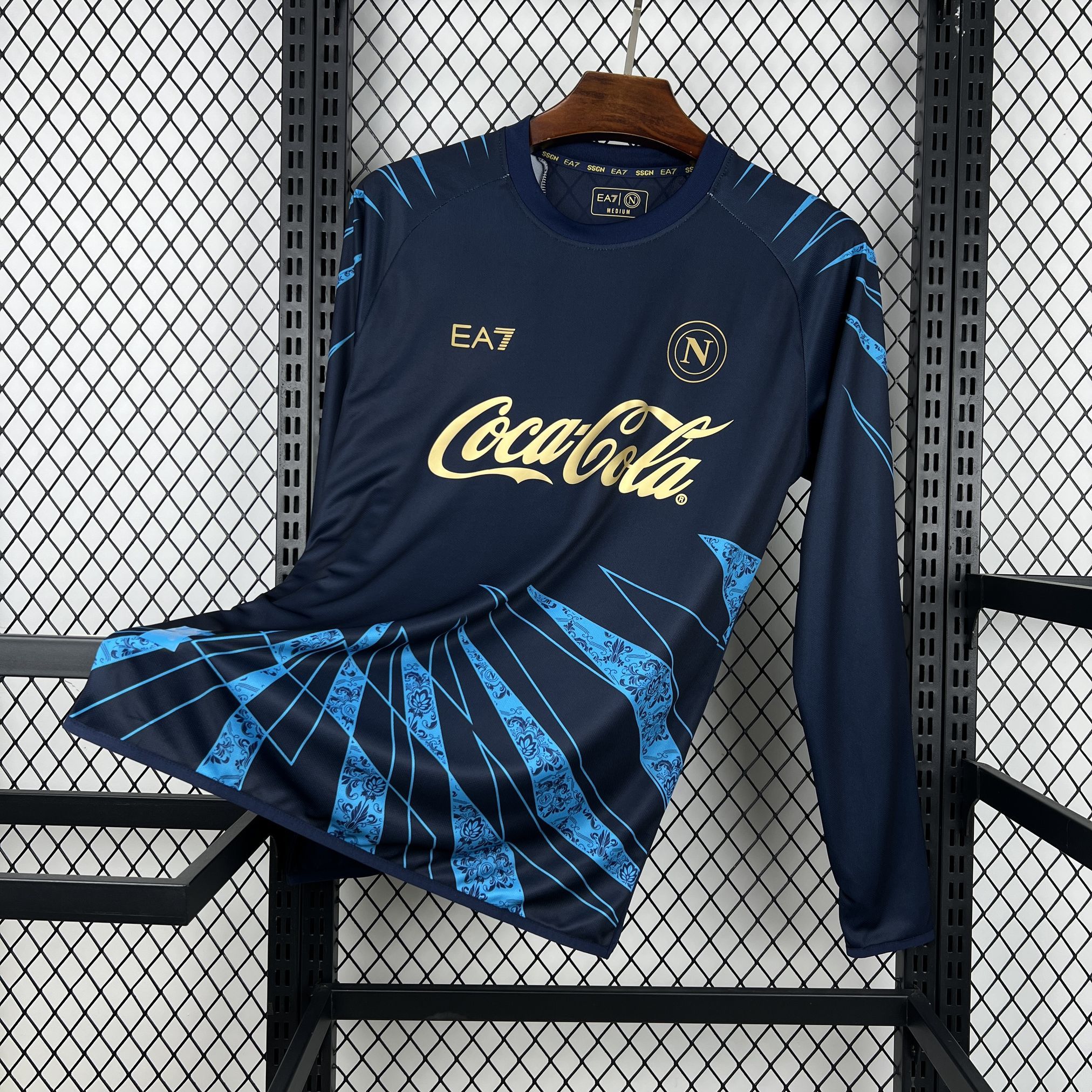 Napoli 2025-26 Pre-match Long Sleeve Jersey Napoli 2025-26 Pre-match Long Sleeve Jersey