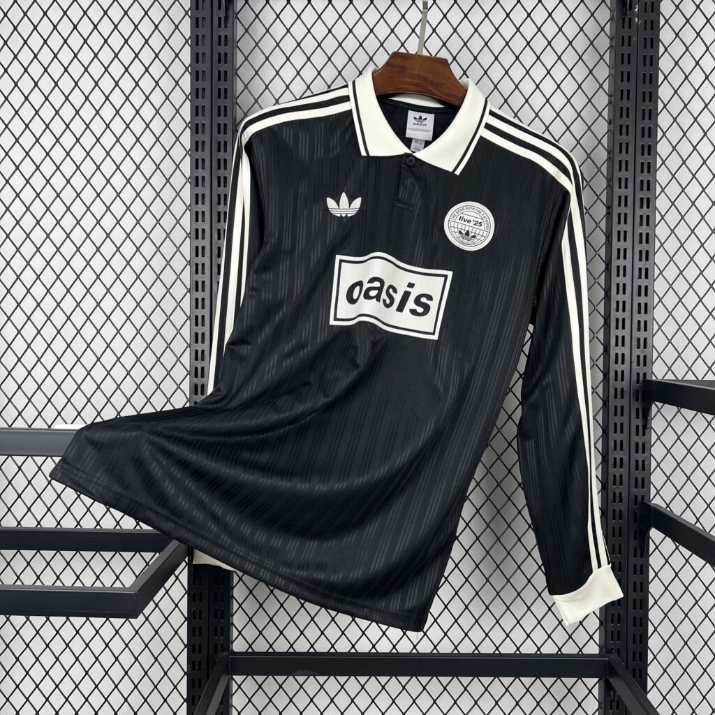 Oasis Tour 2025-26 Black Long Sleeve Jersey