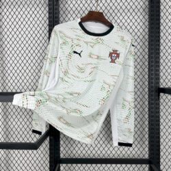 Portugal 2025-26 Away Long Sleeves Jersey