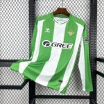 Real Betis 2025-26 Home Long Sleeve Jersey