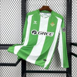 Real Betis 2025-26 Home Long Sleeve Jersey