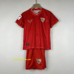 kids Sevilla away football t-shirt