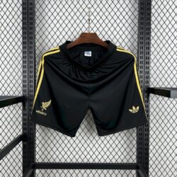 Mexico 2025-26 Gold- Black Shorts