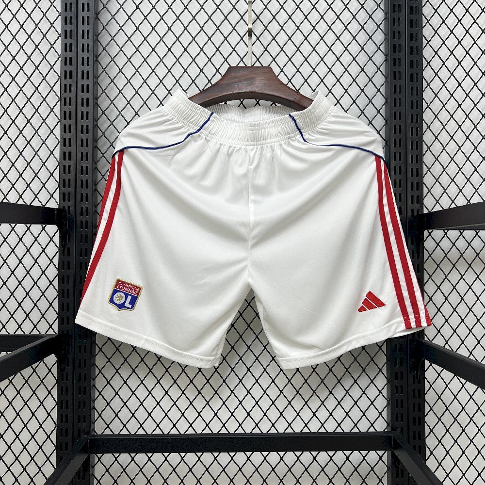 Olympique Lyonnais 2025-26 Home Shorts Olympique Lyonnais 2025-26 Home Shorts