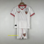 kids Sevilla home football t-shirt