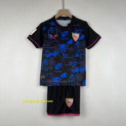 kids Sevilla third away football t-shirt