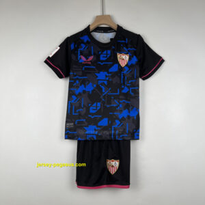 kids Sevilla third away football t-shirt