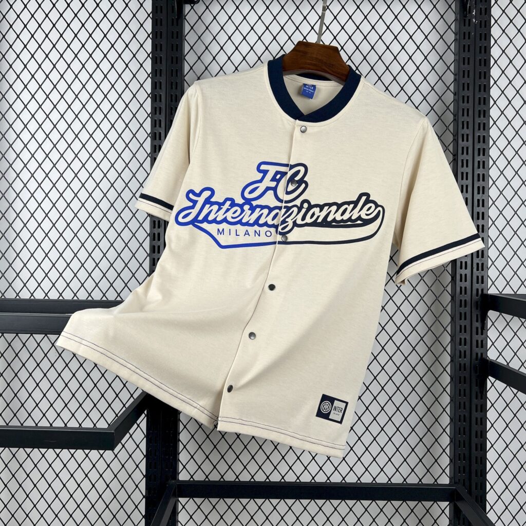 Inter Milan 2025-26 Baseball Jersey