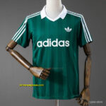 AD Archive Collar Engineered Jersey - Green