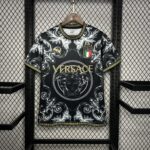 Italy 2023-24 Versace Co-Branded Edition Jersey Black