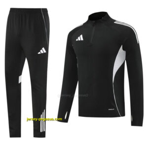 Adidas Black Full zipper Jacket Tracksuit+ long pants